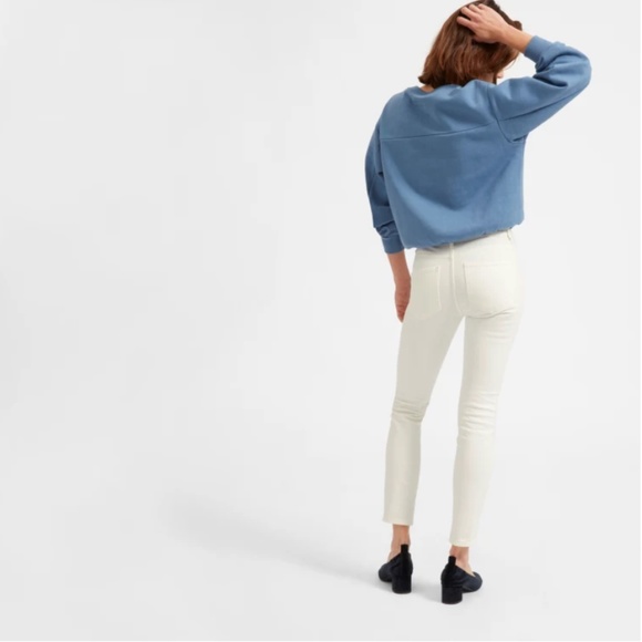 NWOT Everlane Mid-Rise Skinny Jean in Bone 27 Tall - Picture 6 of 13